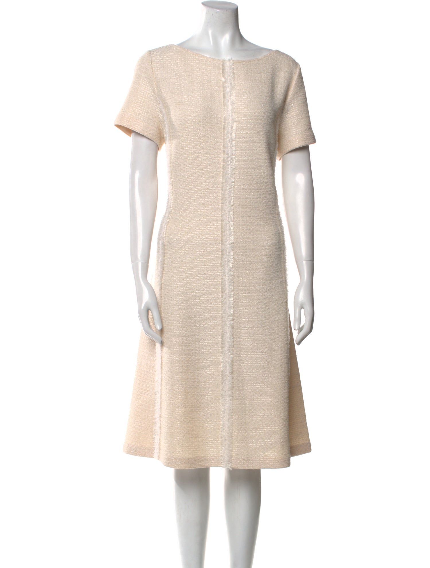 St. John Wool Knee-Length Dress
