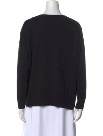 St. John Printed Crew Neck Sweater