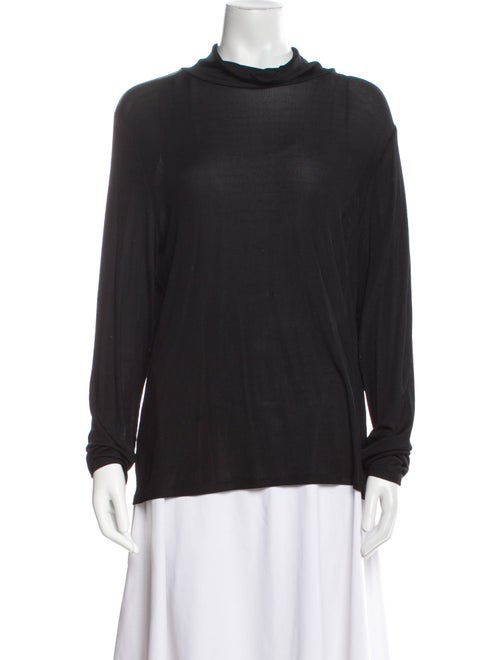 St. John Mock Neck Long Sleeve Sweatshirt