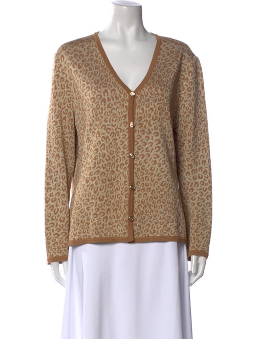 St. John Wool V-Neck Sweater