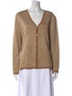 St. John Wool V-Neck Sweater