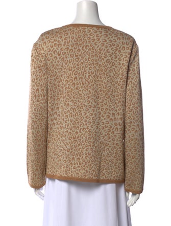 St. John Wool V-Neck Sweater