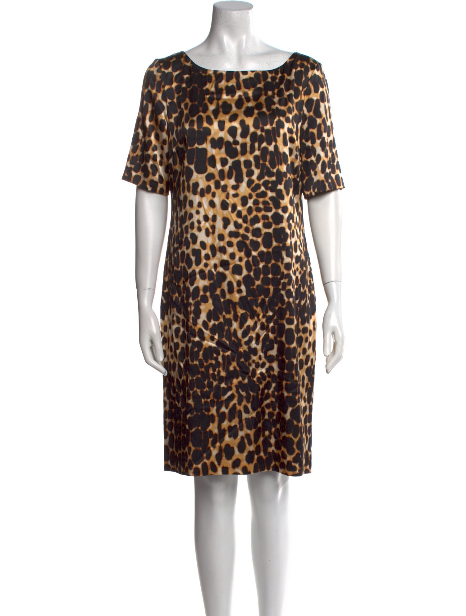 St. John Silk Mini Dress w/ Tags