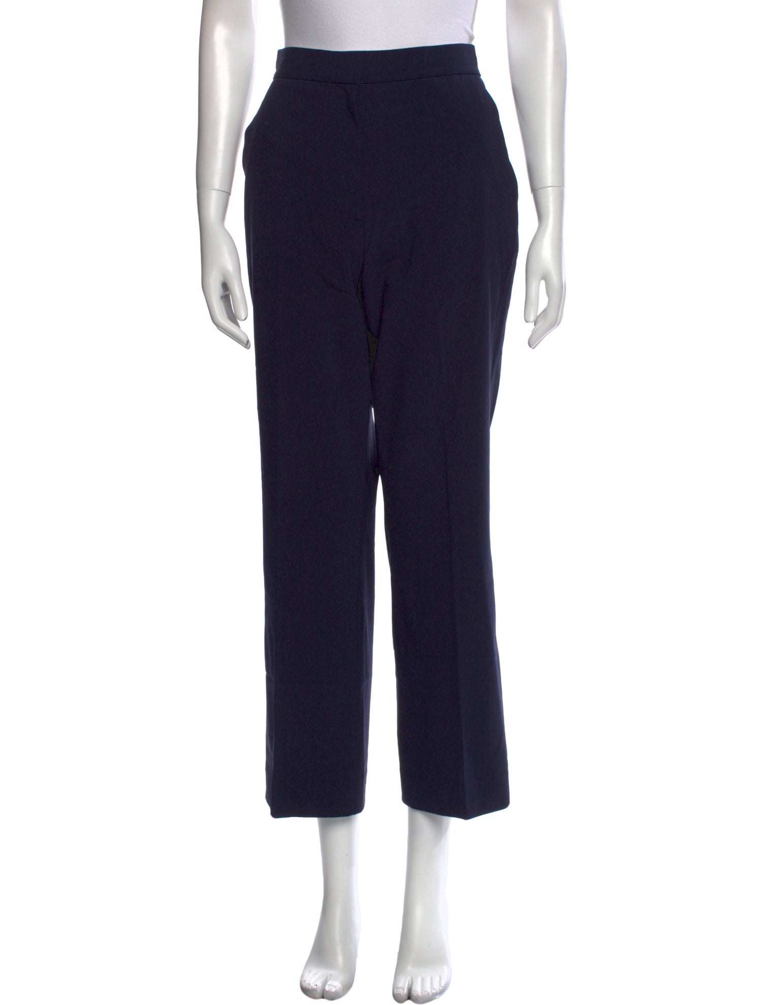 St. John Wool Straight Leg Pants