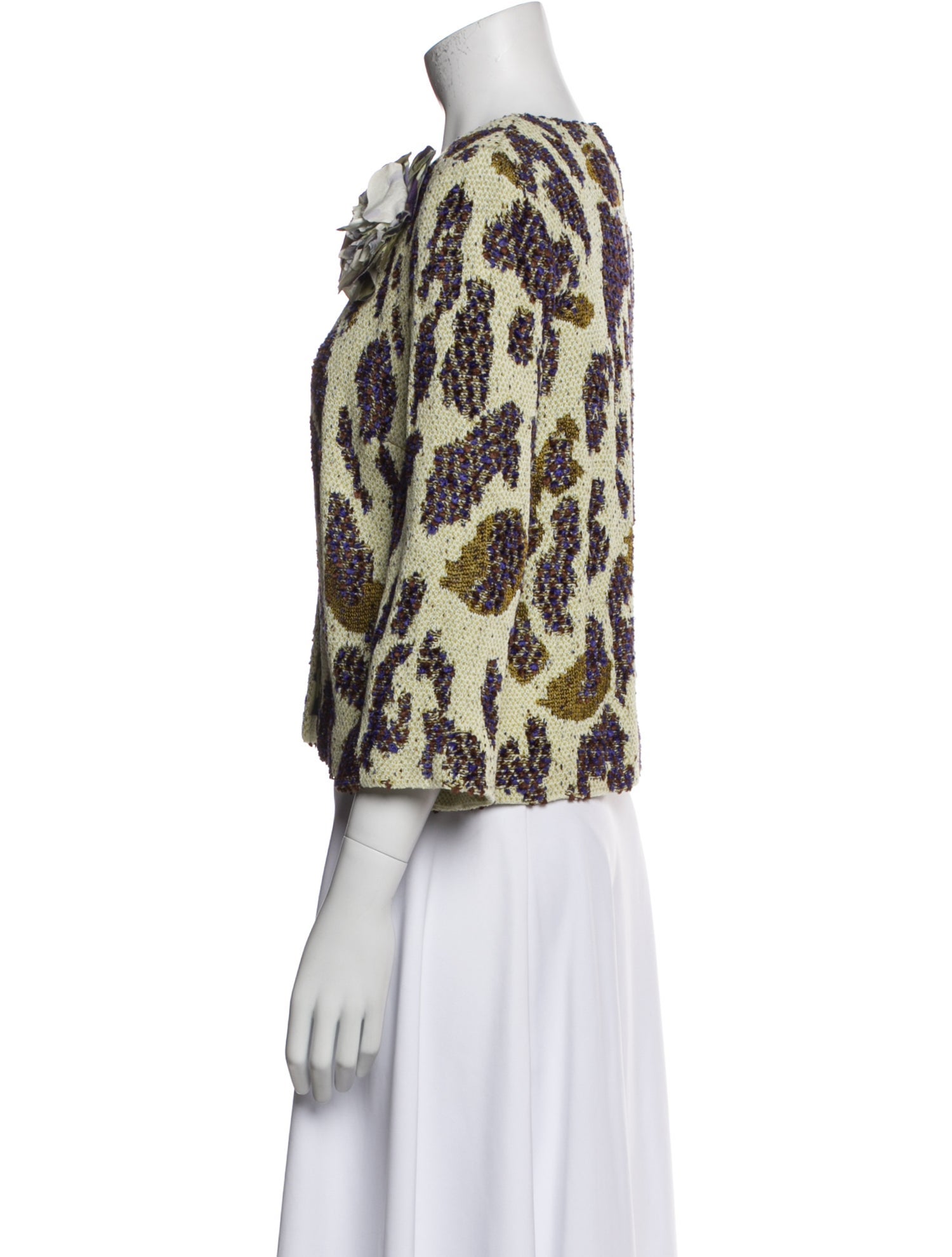 St. John Animal Print Evening Jacket w/ Tags