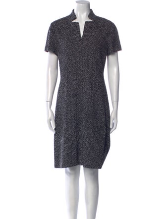St. John Wool Knee-Length Dress