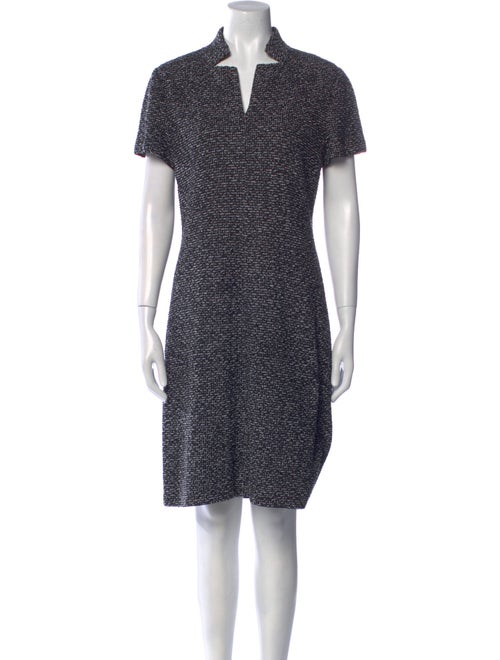 St. John Wool Knee-Length Dress