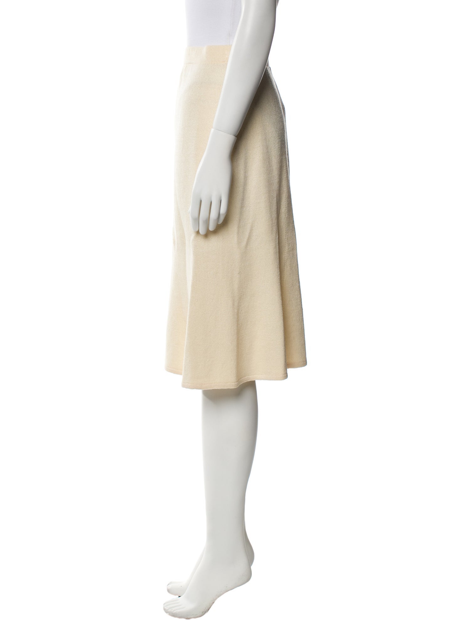 St. John Wool Knee-Length Skirt