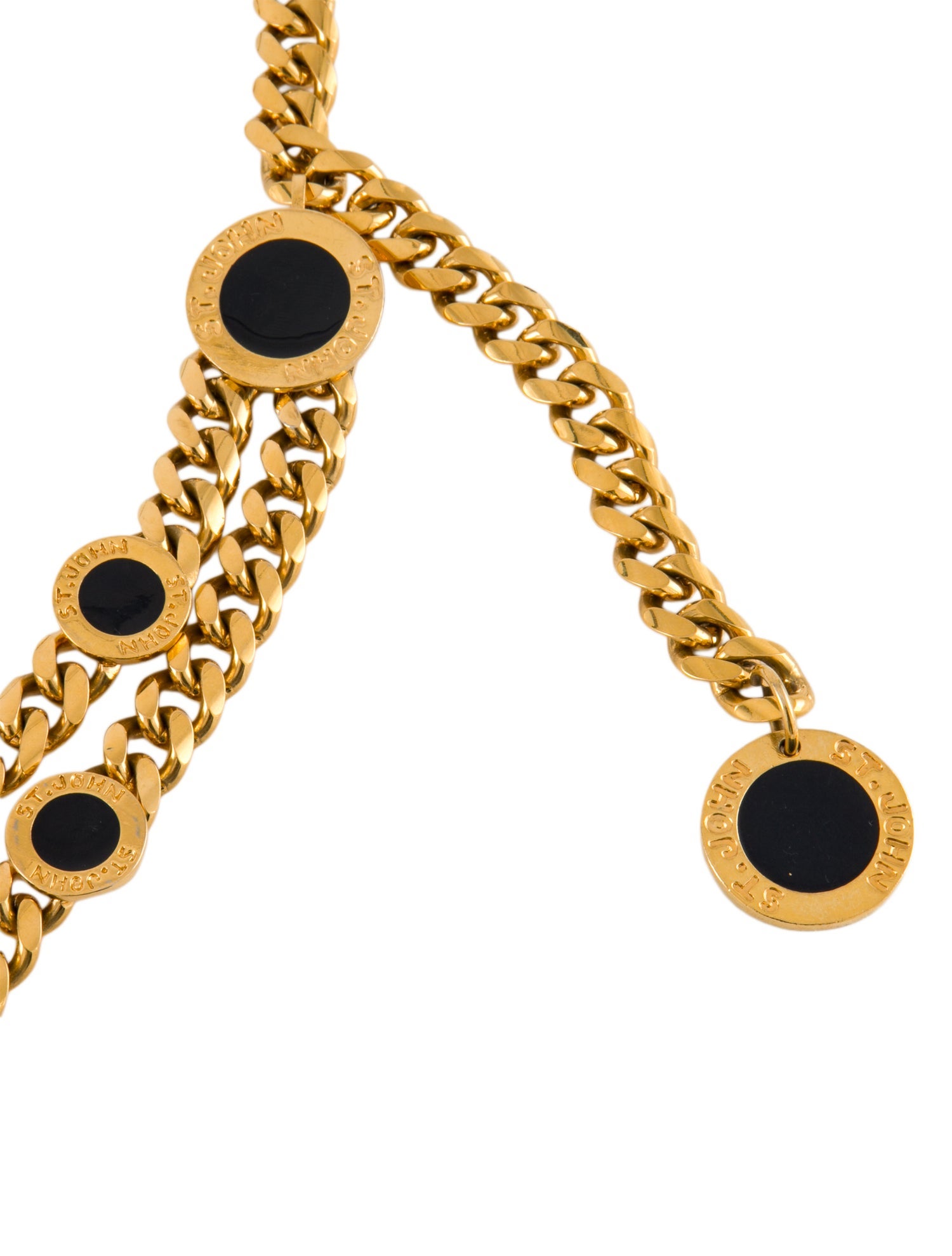 St. John Skinny Metal Waist Belt