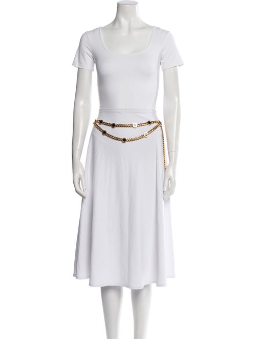 St. John Skinny Metal Waist Belt