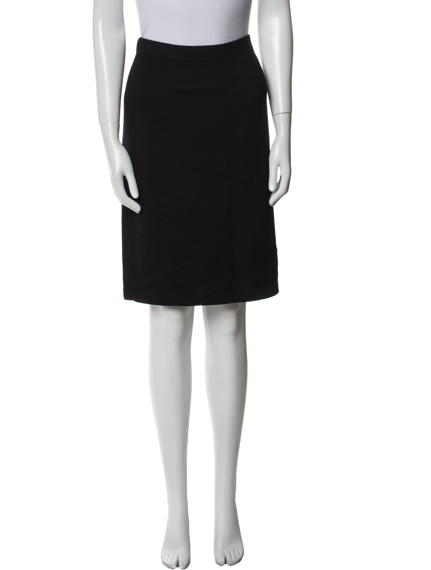 St. John Wool Knee-Length Skirt