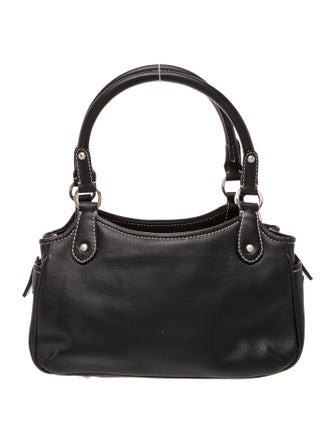 St. John Leather Top Handle Bag