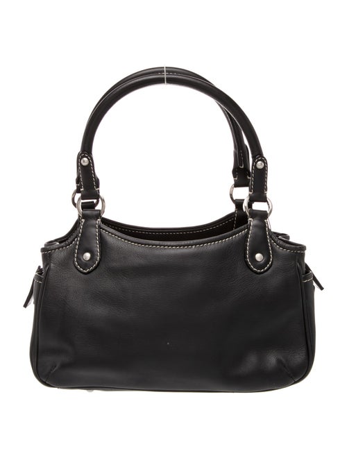 St. John Leather Top Handle Bag