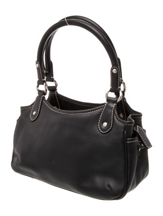 St. John Leather Top Handle Bag