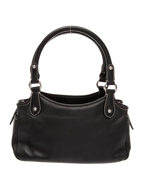 St. John Leather Top Handle Bag