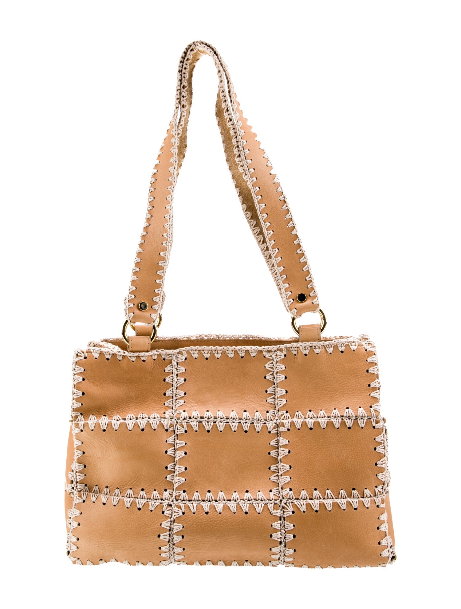St. John Leather Shoulder Bag