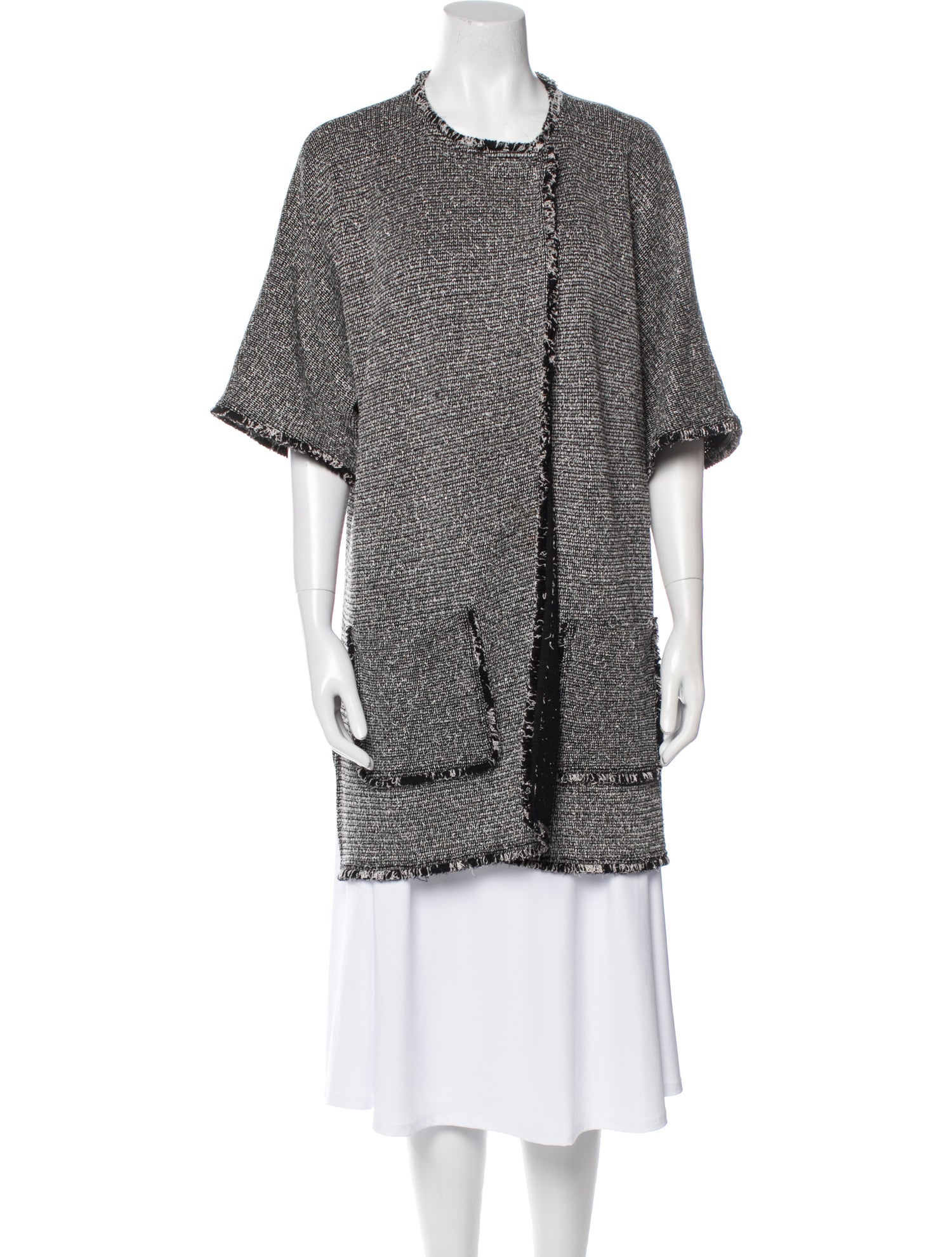 St. John Wool Tweed Pattern Evening Jacket