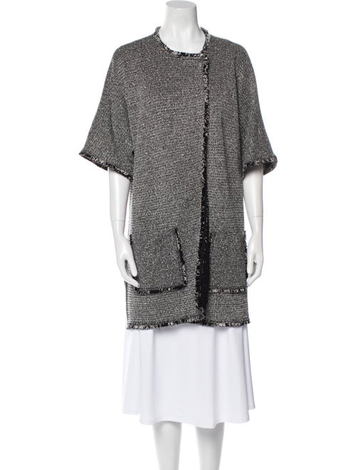 St. John Wool Tweed Pattern Evening Jacket