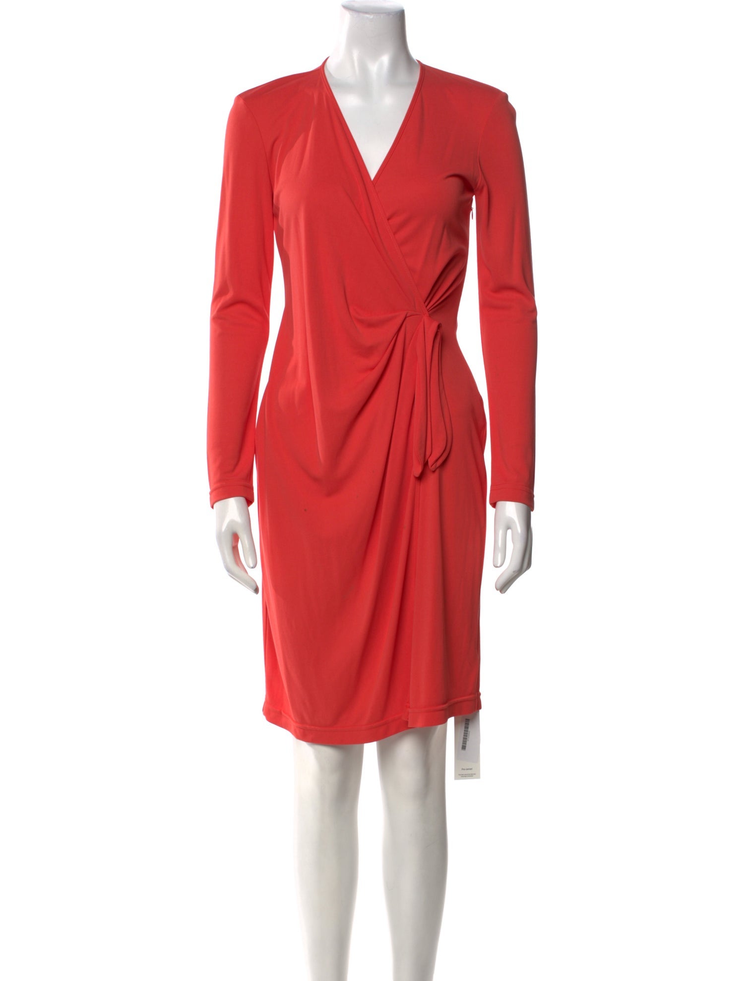 St. John V-Neck Mini Dress