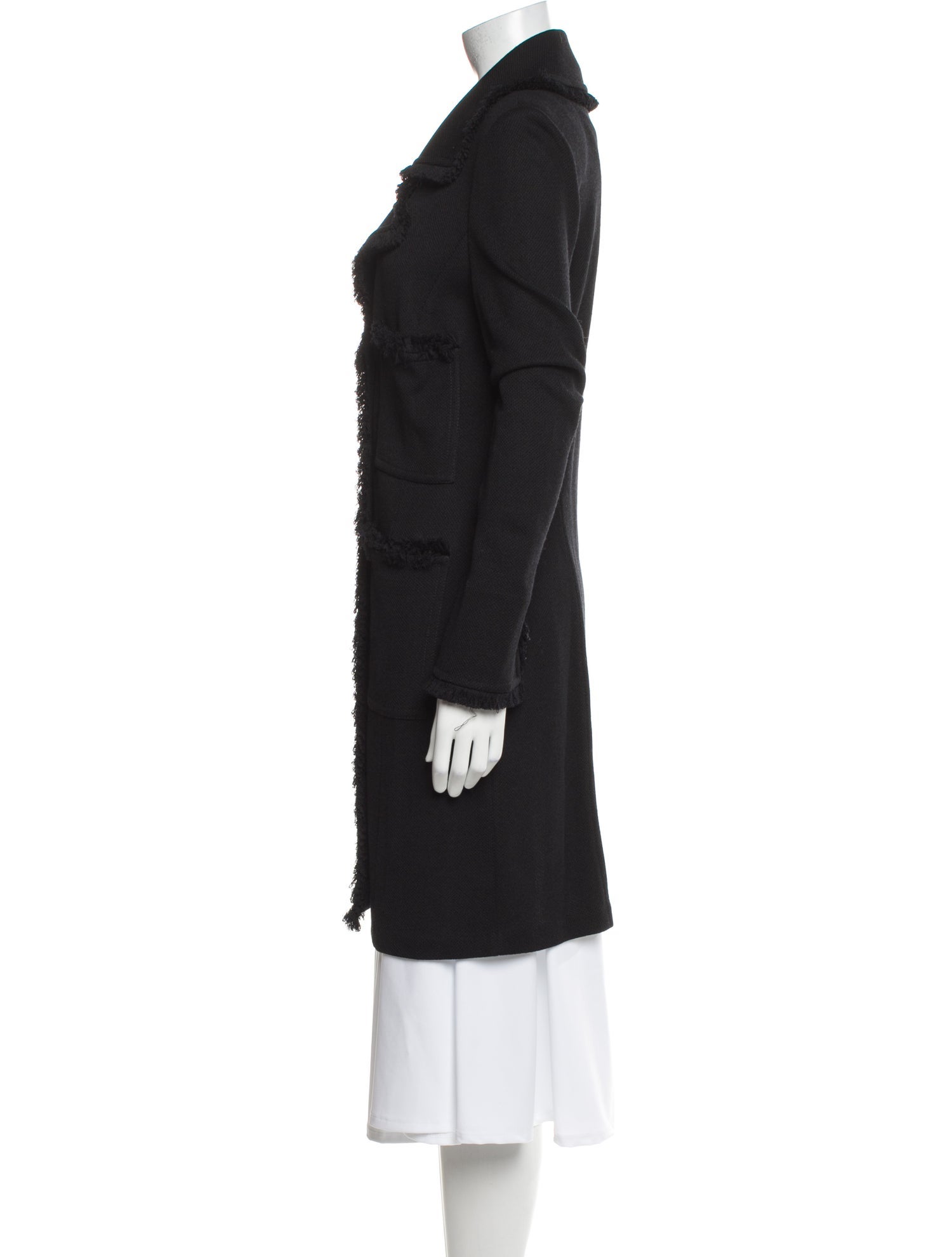 St. John Wool Trench Coat