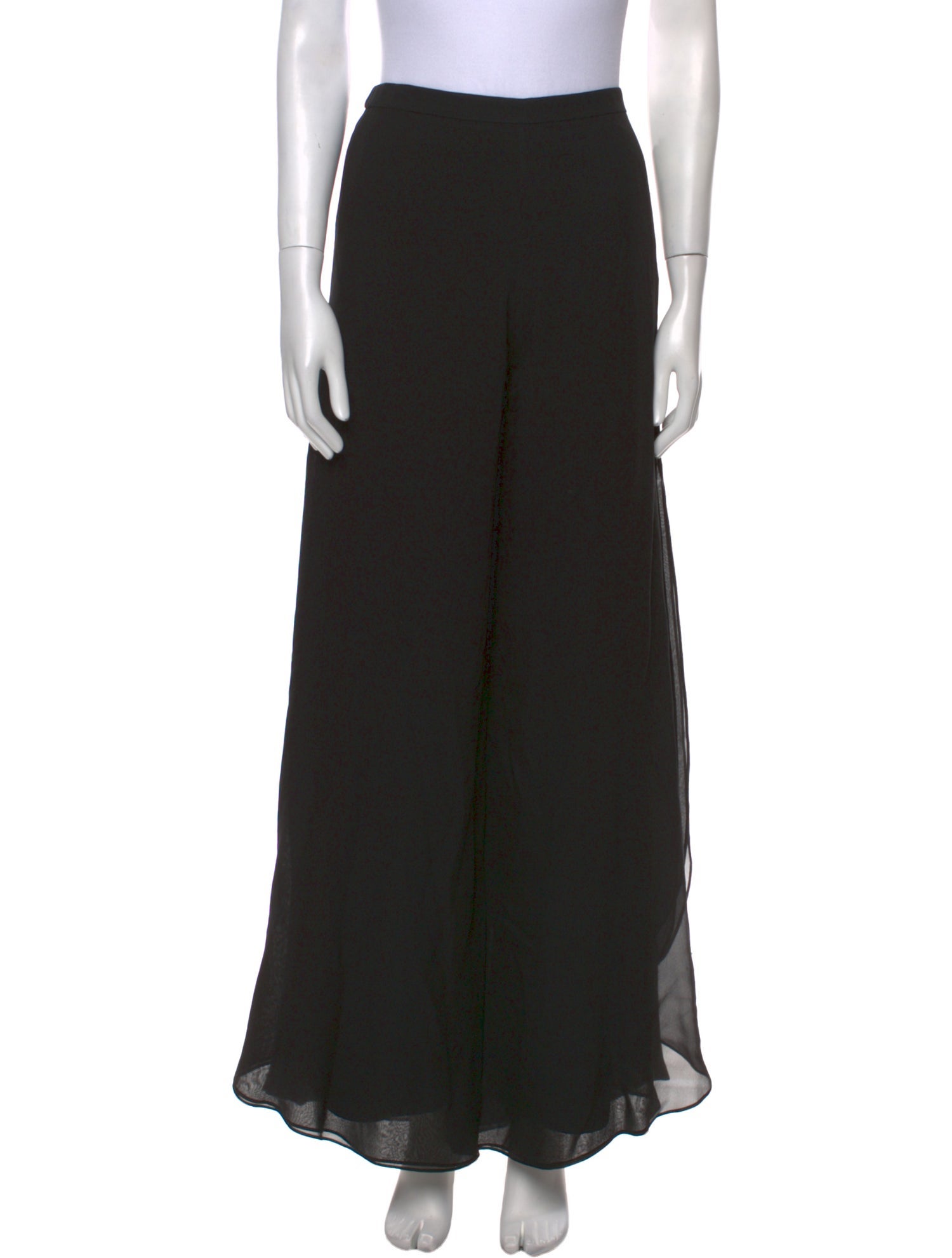 St. John Silk Wide Leg Pants