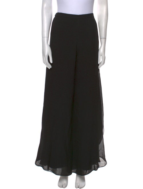 St. John Silk Wide Leg Pants