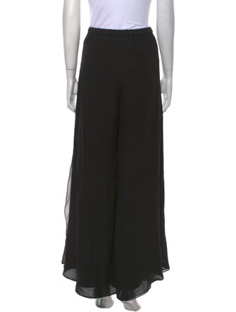 St. John Silk Wide Leg Pants
