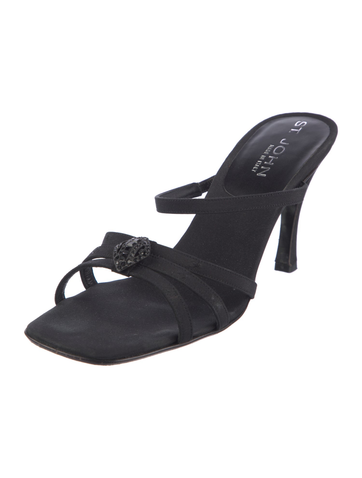 St. John Satin Slides