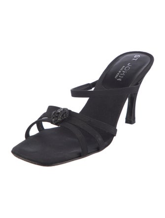 St. John Satin Slides