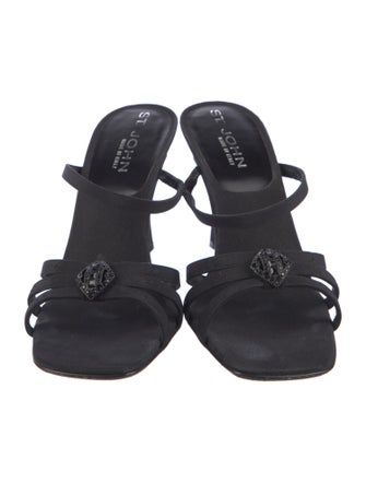 St. John Satin Slides