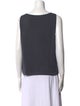 St. John Wool Scoop Neck Top