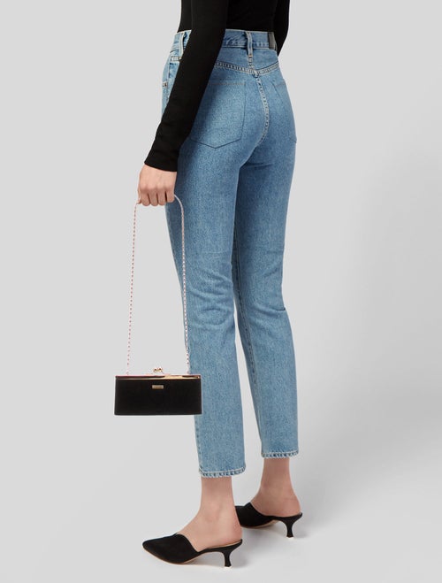 St. John Velvet Minaudière