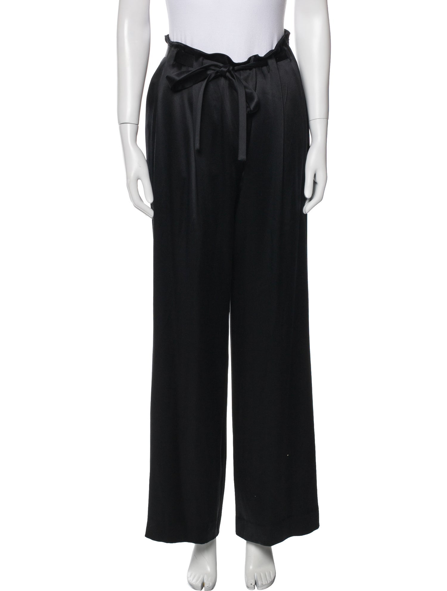 St. John Silk Skinny Leg Pants