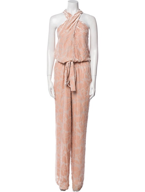 St. John Printed Long Dress