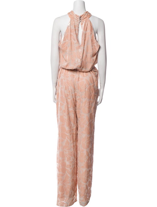 St. John Printed Long Dress