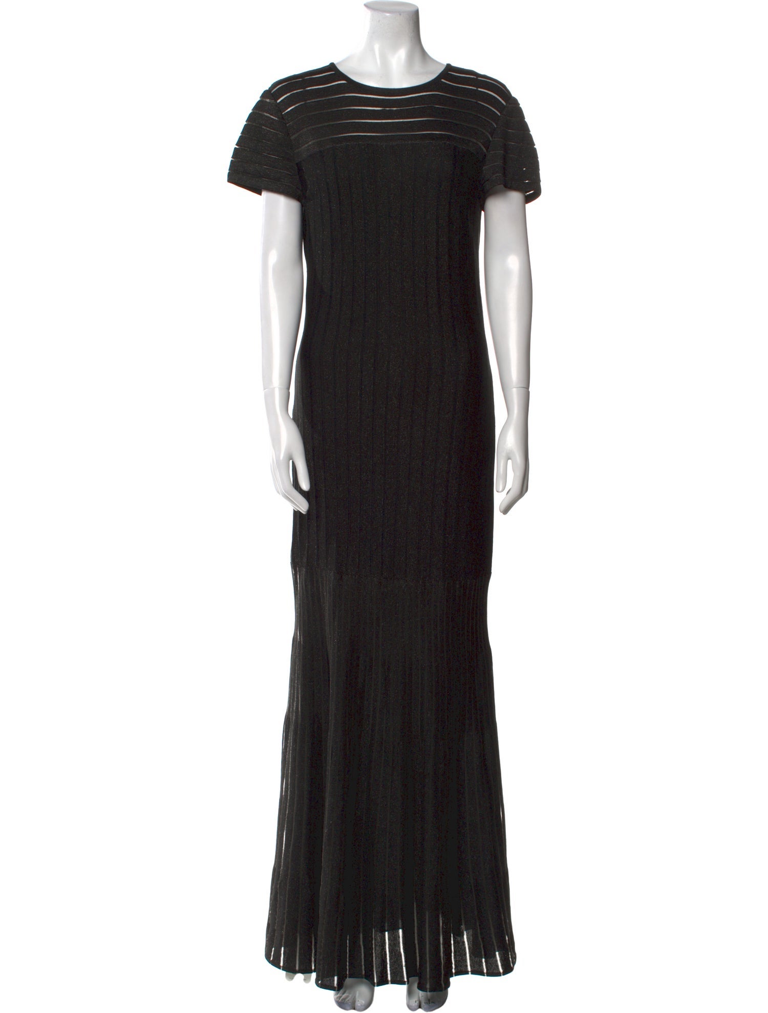 St. John Crew Neck Long Dress w/ Tags