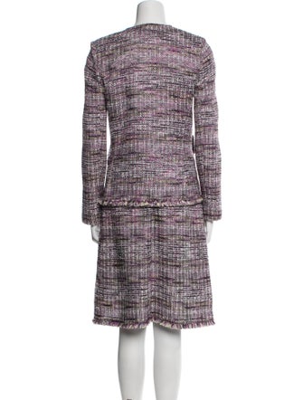 St. John Tweed Pattern Dress Set