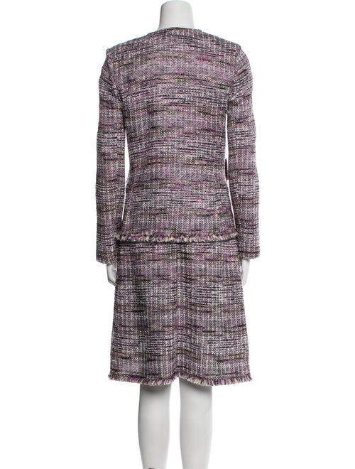 St. John Tweed Pattern Dress Set