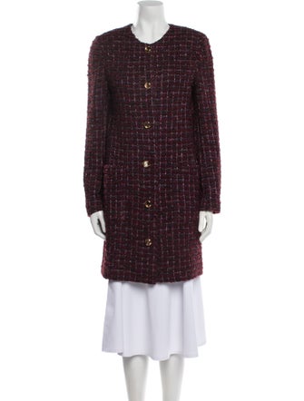 St. John Tweed Pattern Coat