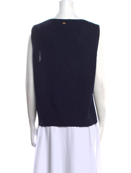 St. John Wool Scoop Neck Sweater