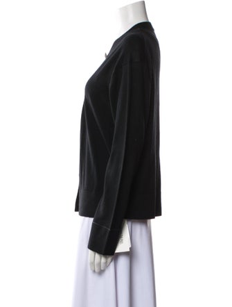 St. John Wool V-Neck Sweater