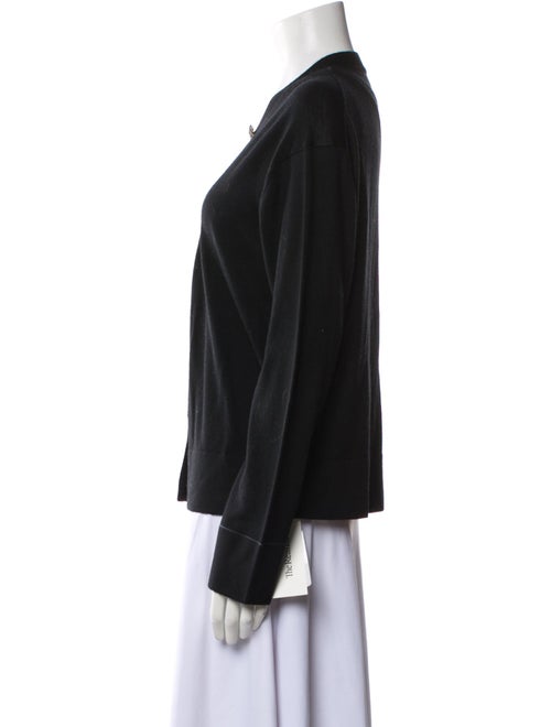 St. John Wool V-Neck Sweater