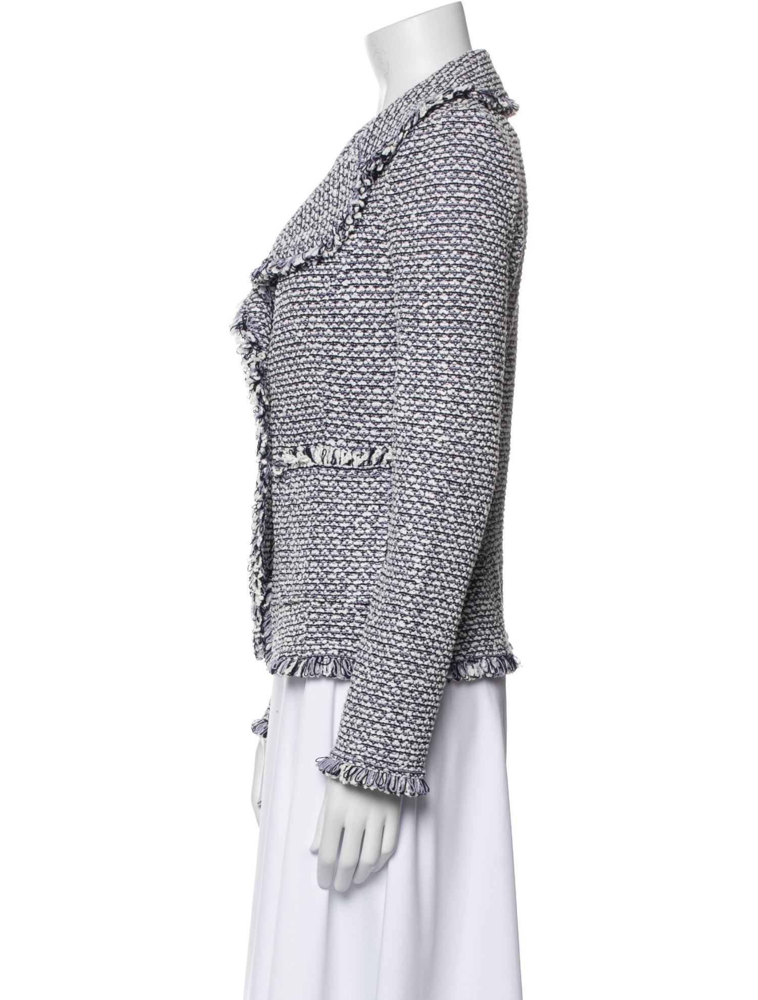 St. John Tweed Pattern Evening Jacket