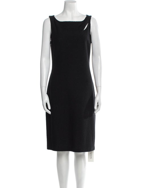 St. John Wool Knee-Length Dress