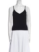 St. John V-Neck Sleeveless Top