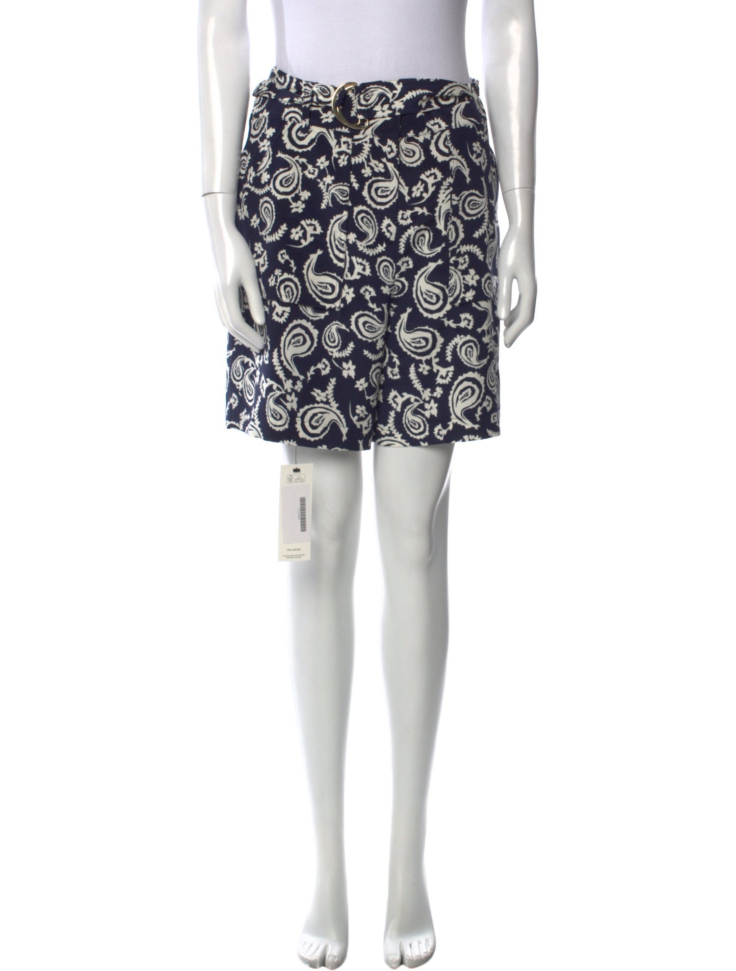 St. John Wool Mini Shorts