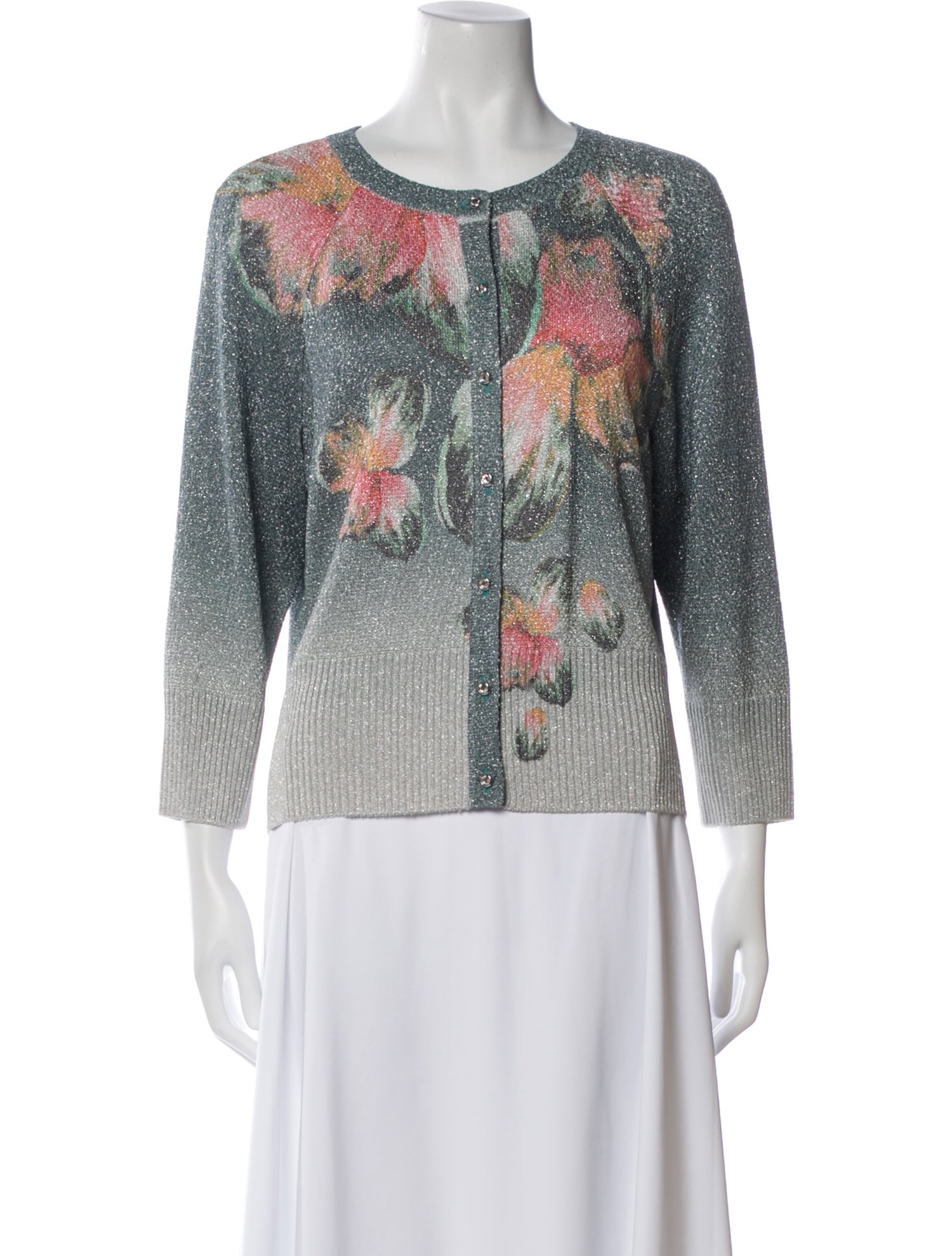 St. John Printed Evening Jacket w/ Tags