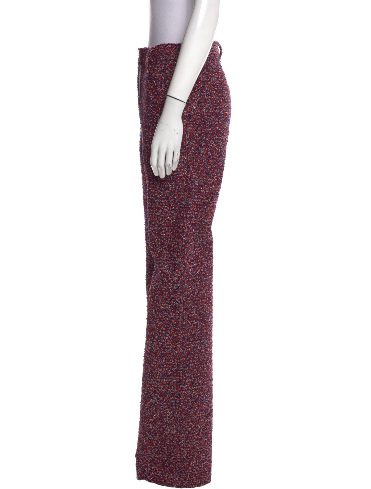 St. John Printed Wide Leg Pants w/ Tags