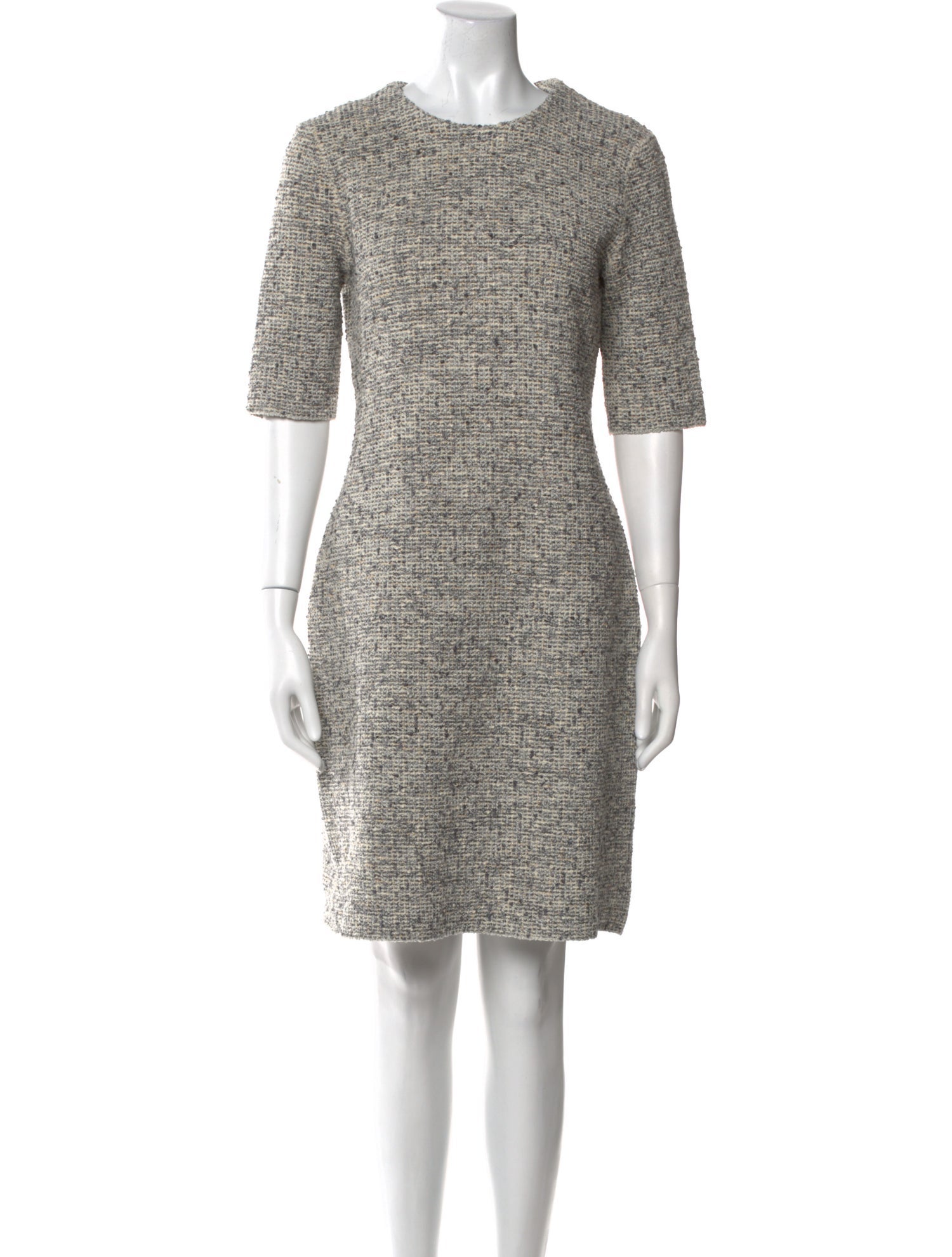 St. John Crew Neck Midi Length Dress w/ Tags