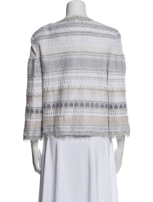 St. John Couture Tweed Pattern Jacket
